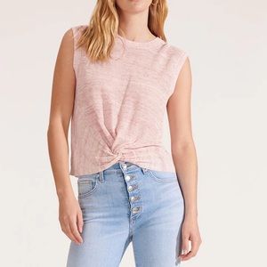 Veronica Beard Kellen Twist Front Sweater